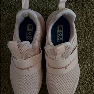 Champion Women's Pink Mesh Slip-On Sneakers